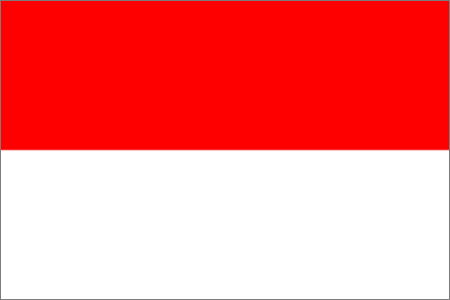 印尼 Indonesia的國旗圖片